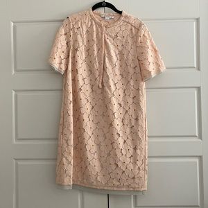 DVF lace dress